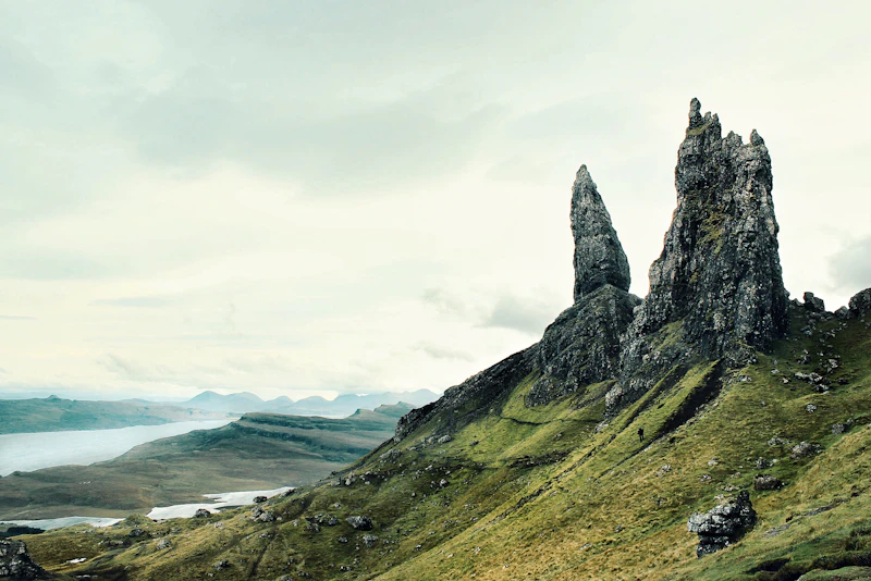 The Old Man of Storr on the Trotternish ridge, Isle of Skye