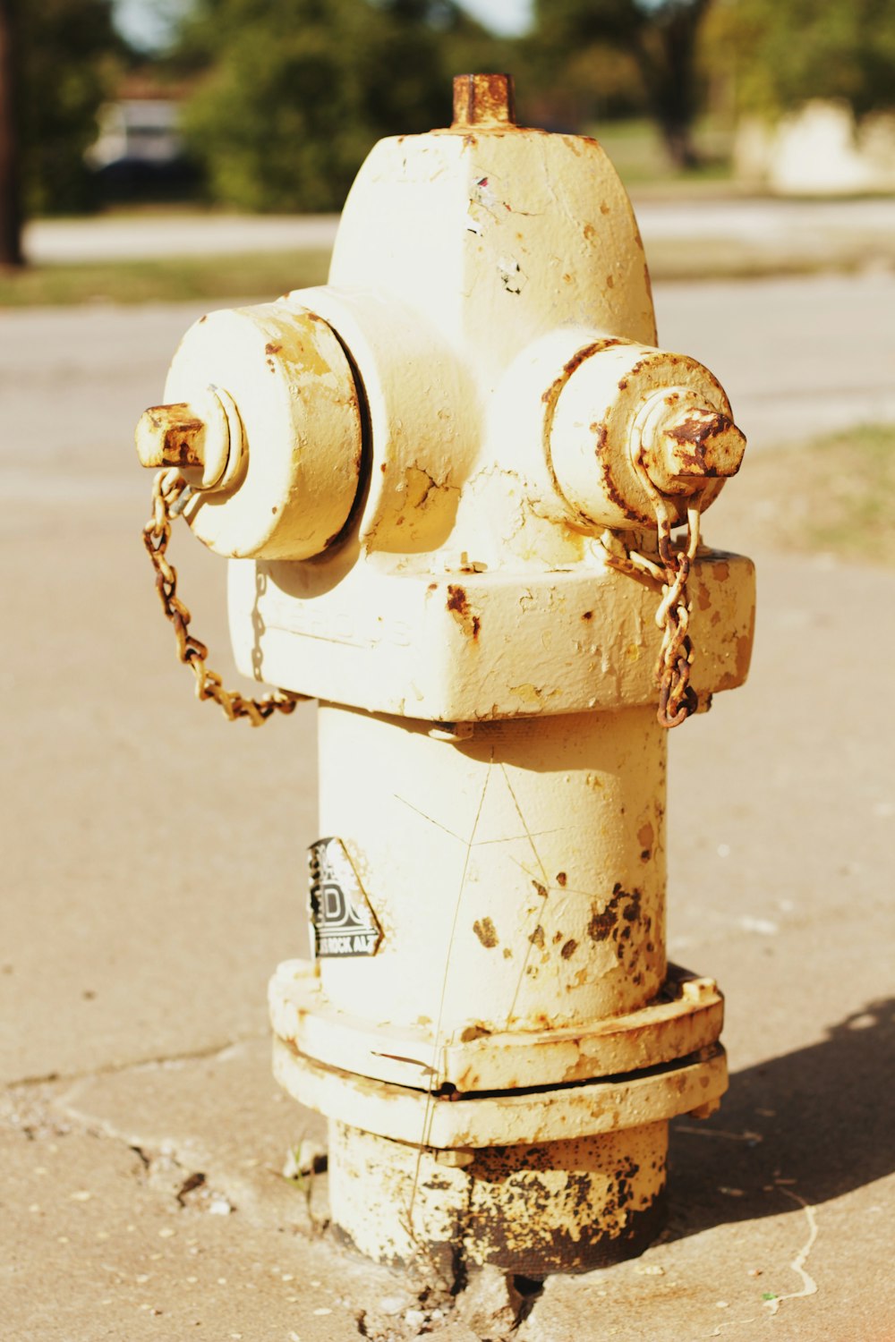 white steel pipe with padlock