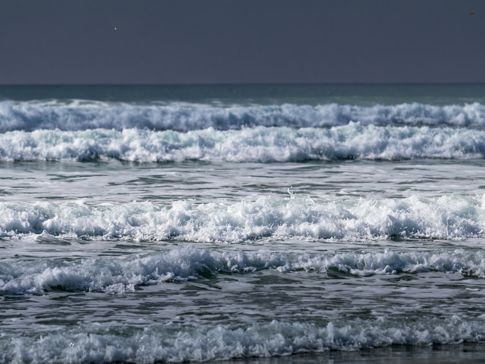 water foam near beach