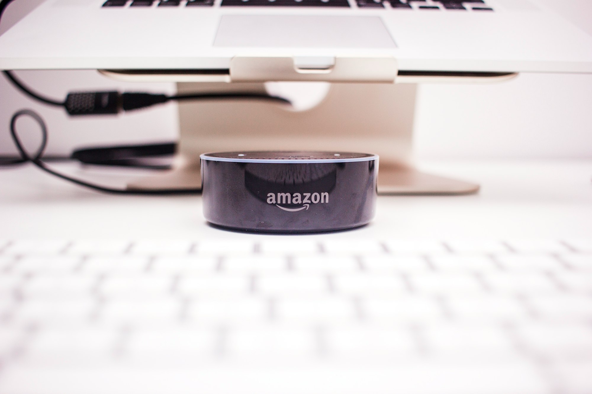 This is a photo taken for my blog about 2nd generation of Amazon Echo Dot (which is really cool!).
