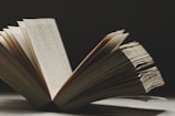opened book
