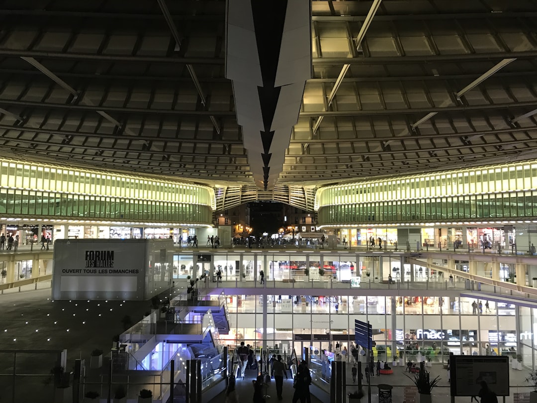 landscape photography of mall interior, Just walking on my way to the restaurant