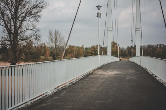 empty bridge at daytime in Sieradz Poland