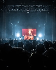 band performing on stage