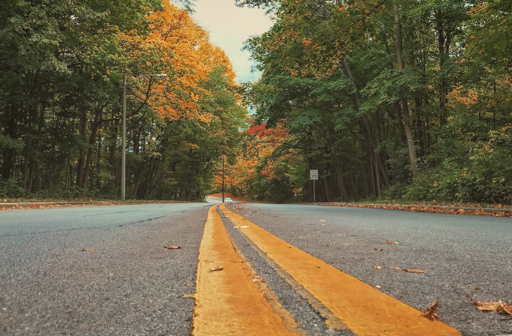 asphalt road