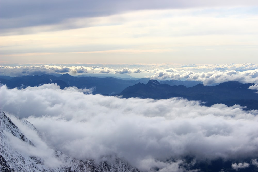 white clouds