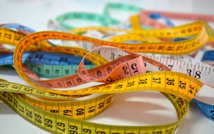 assorted tape measures