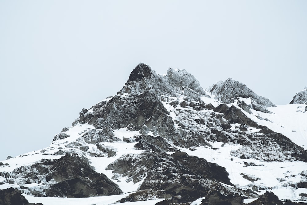 landscape photography of mountain alps