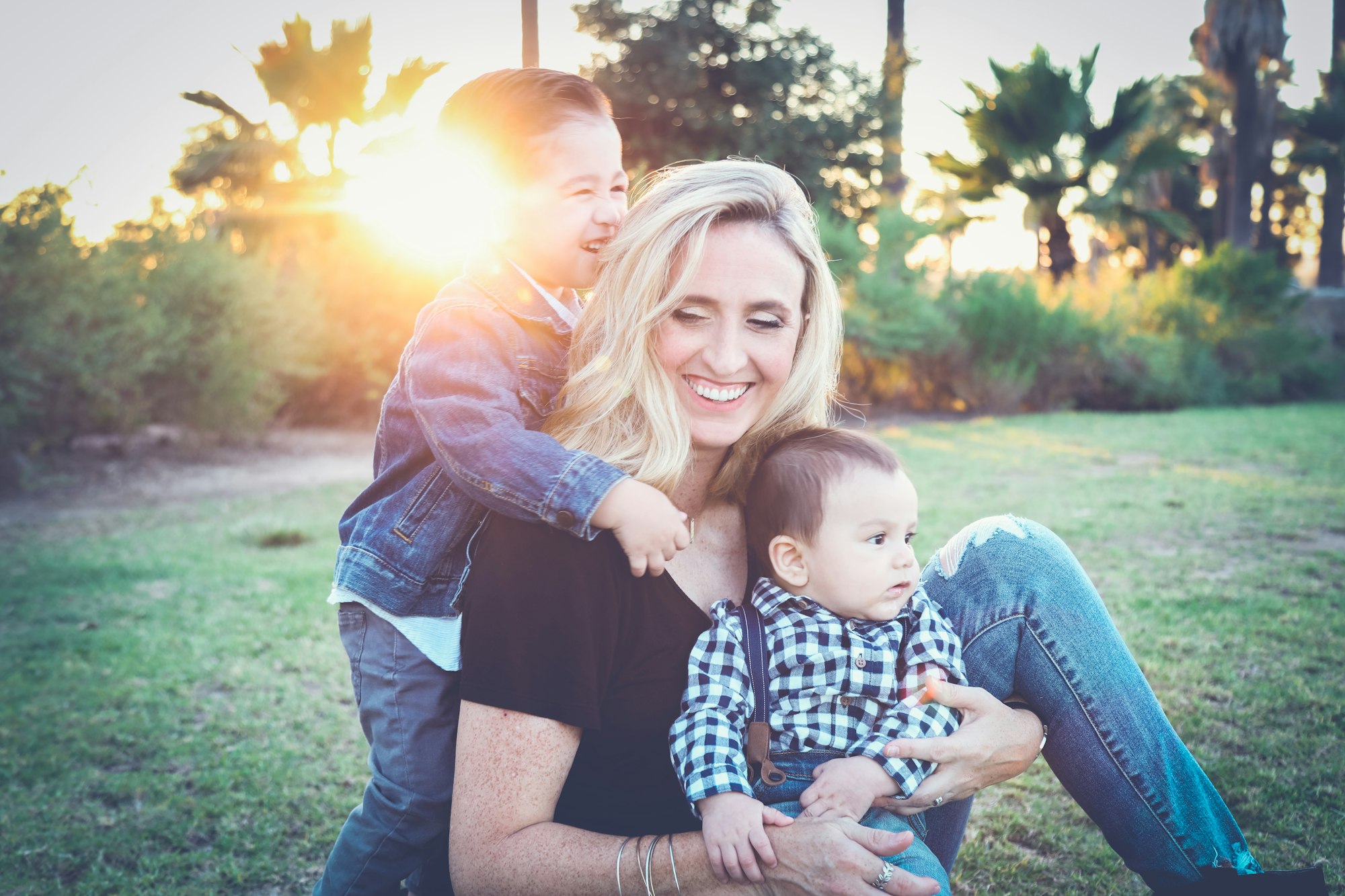 Smiling Family