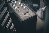 aerial shot of buildings