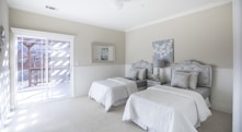 bedroom interior for two persons