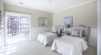 bedroom interior for two persons