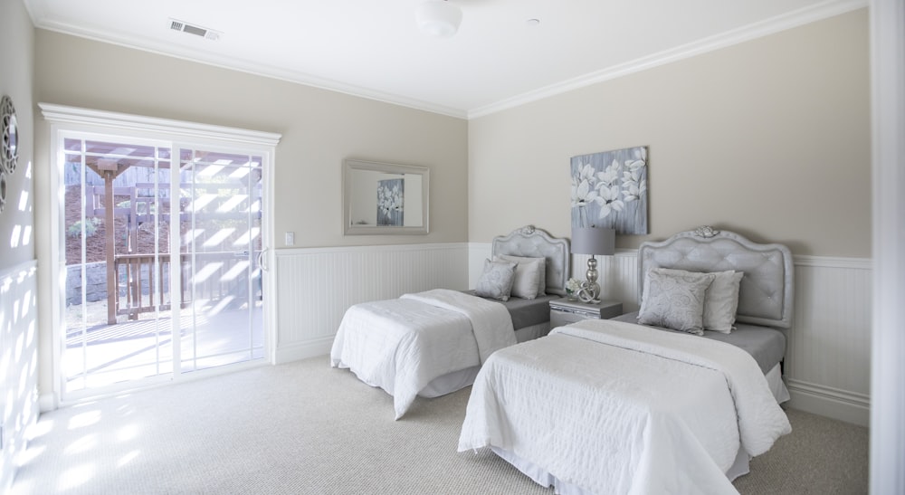 bedroom interior for two persons