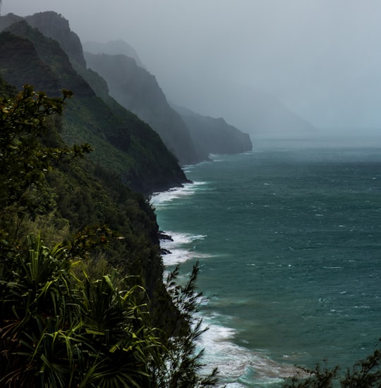 sea in Nā Pali Coast State Wilderness Park United States