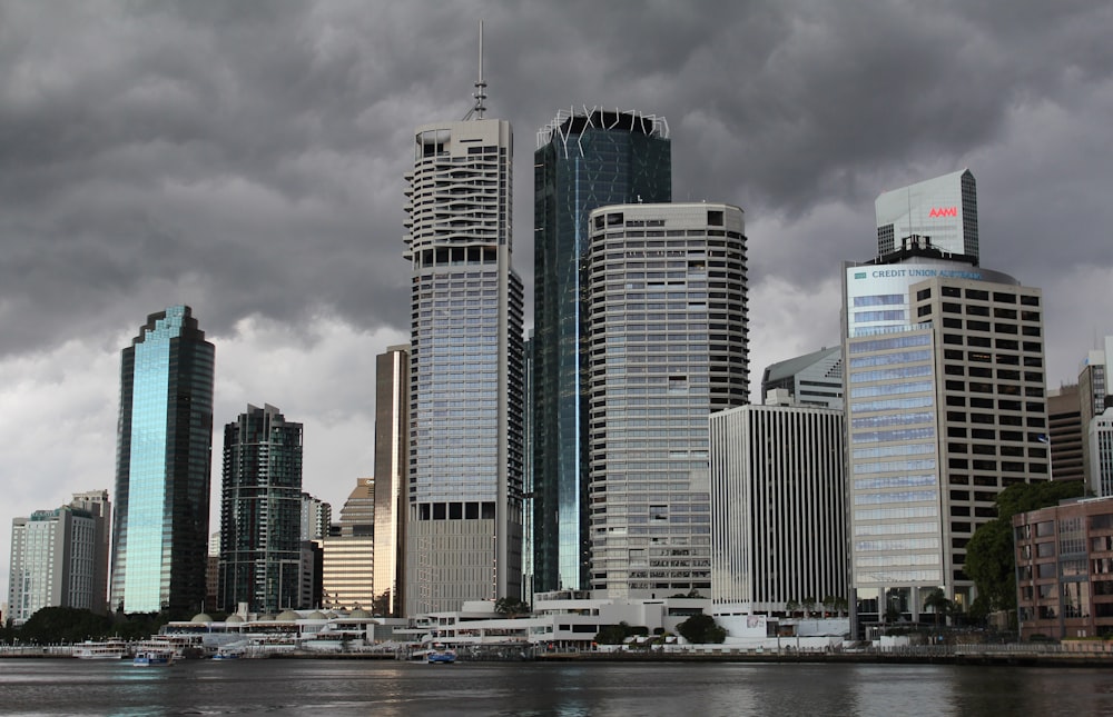 gray concrete city buildings at daytime