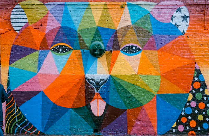 The Gulch wings mural