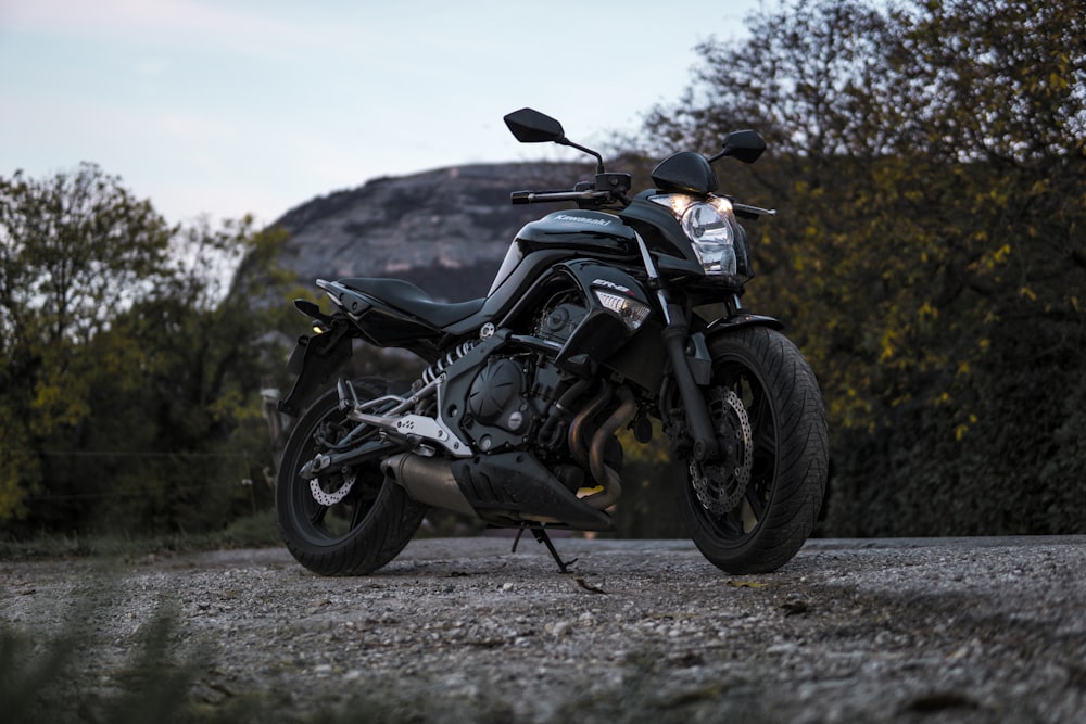 black naked motorcycle