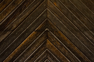 brown wooden frame