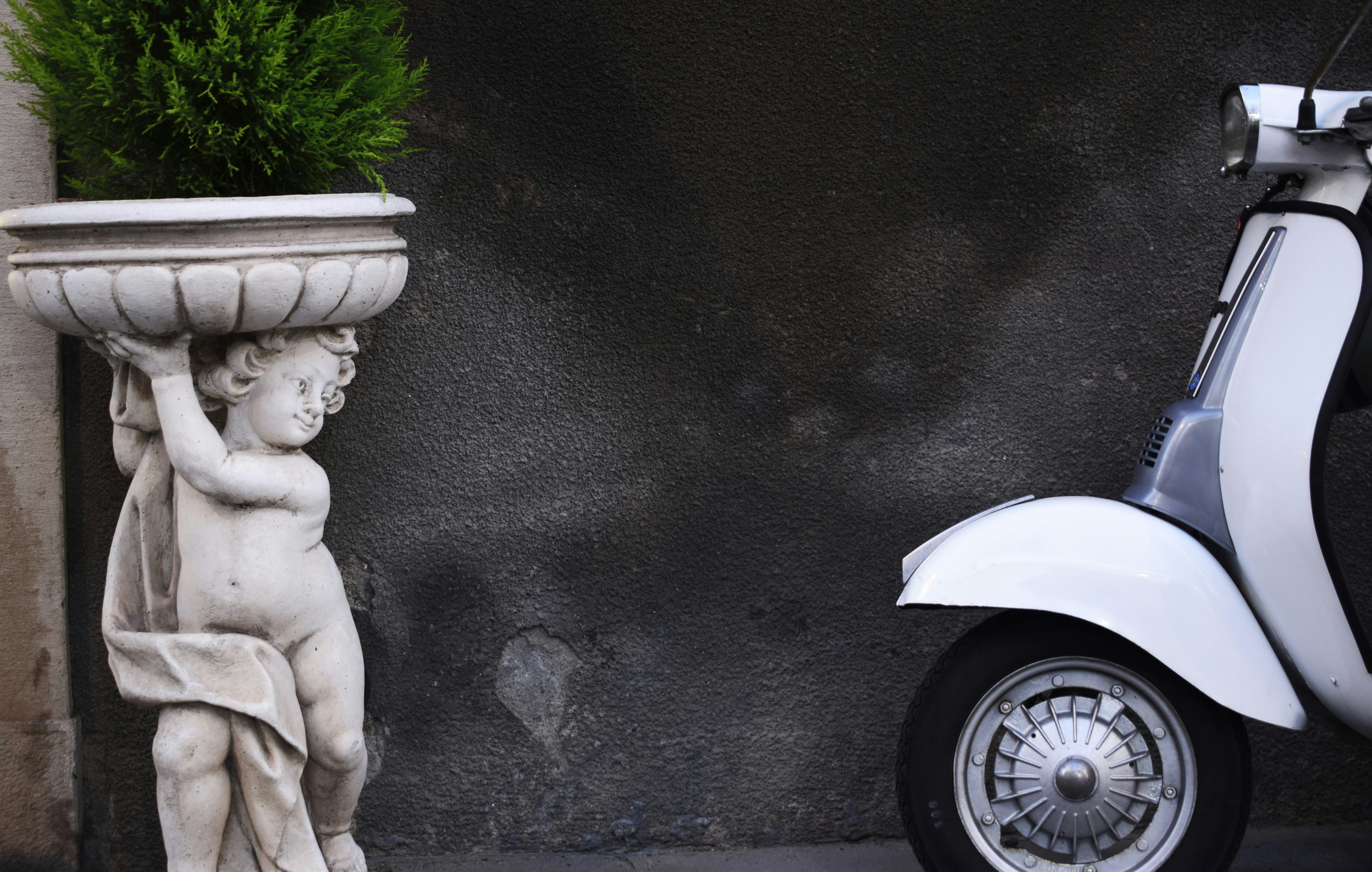 Scenery Vintage Moto And Vespa Hd Photo By Chris Barbalis