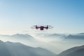 turned-on drone