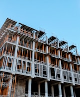 gray concrete building under construction