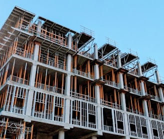 gray concrete building under construction