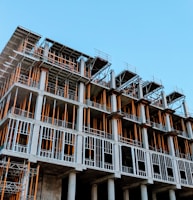 gray concrete building under construction