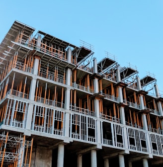 gray concrete building under construction