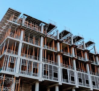 gray concrete building under construction