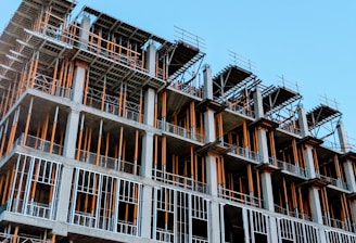 gray concrete building under construction