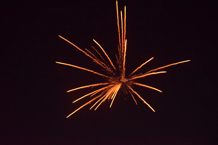 Warm-toned fireworks suited to gift packaging