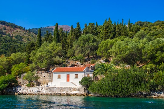 house beside near of water in Zakynthos Greece