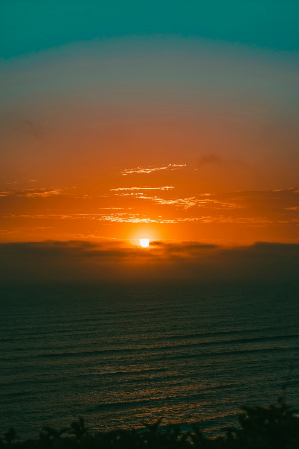 landscape photo of body of water during golden hour