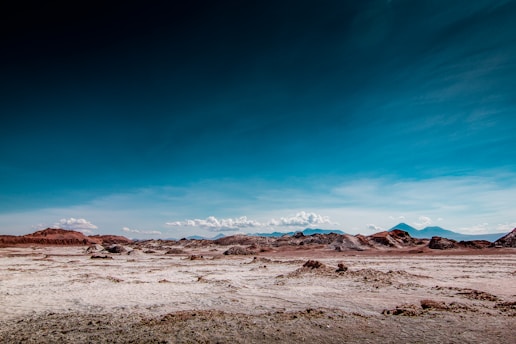 desert dune with blue sky