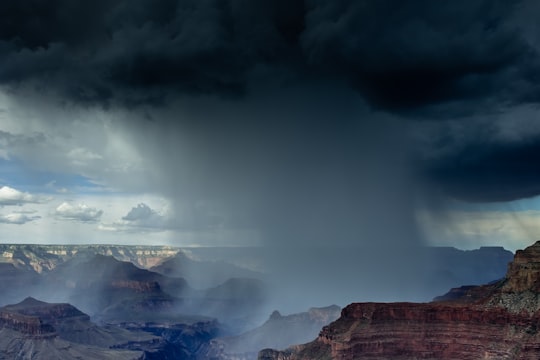 Thunderstorm in Grand Canyon Village United States