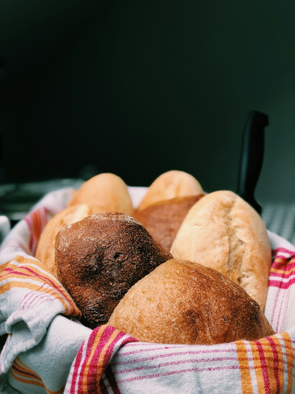 breads in basket