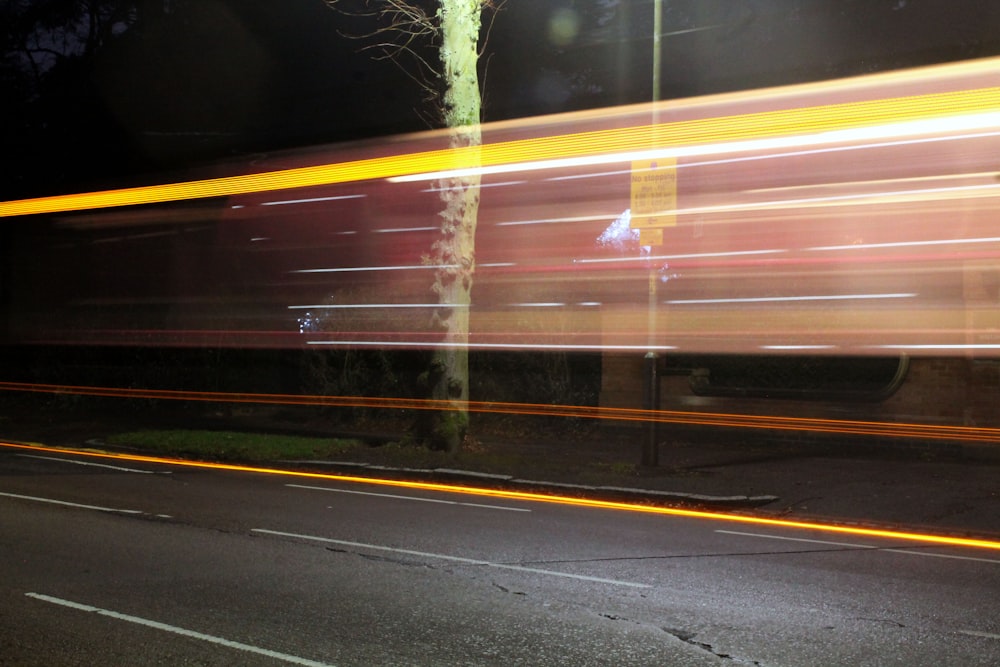 timelapse photography of vehicle lights