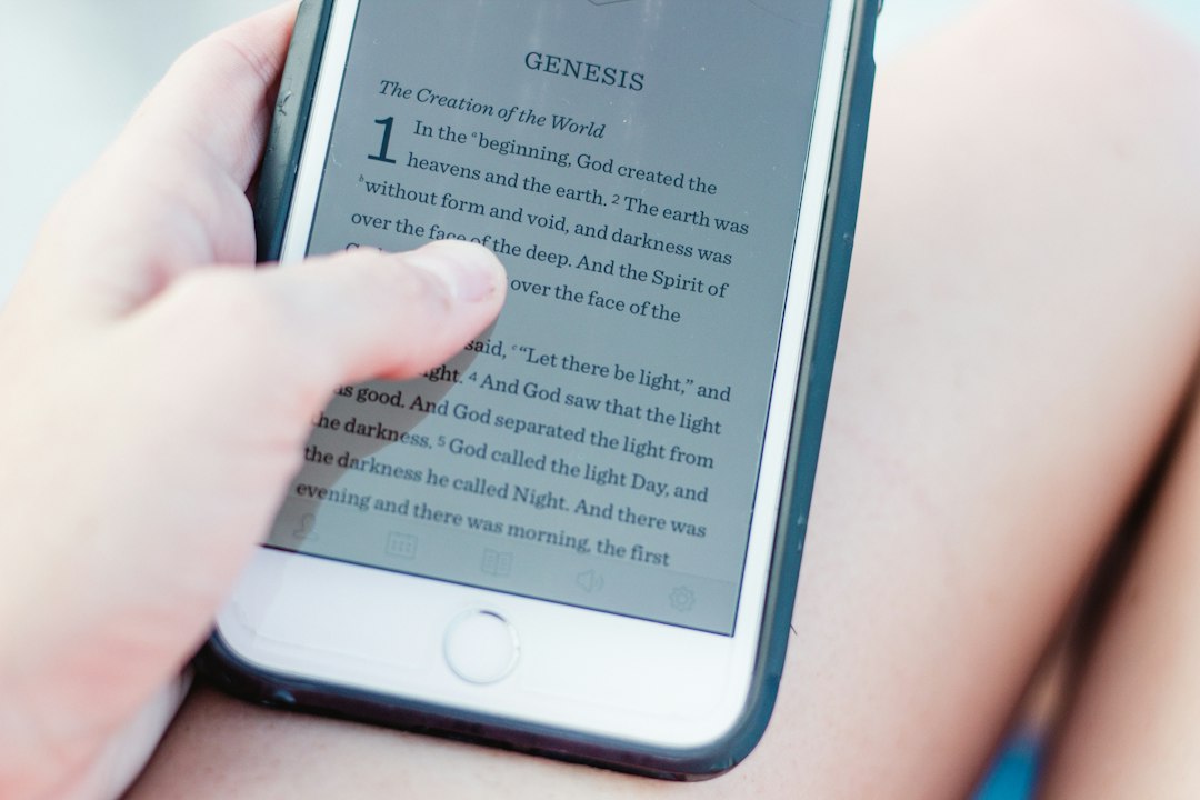 e-reader with textbook