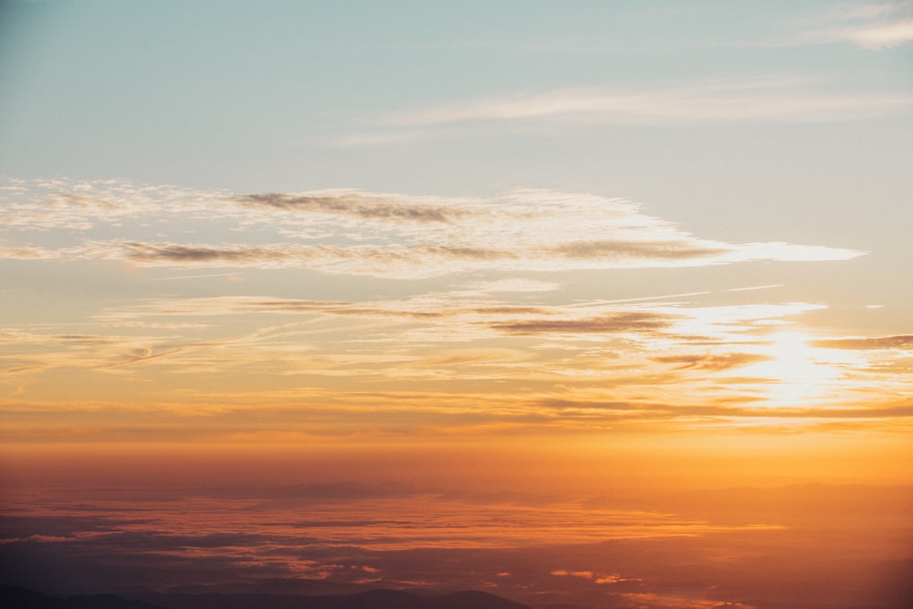 Szenerie des Sonnenuntergangs