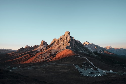 Scenic mountain road