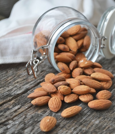 close up photo of Almonds