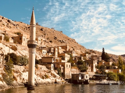 photography of tower and buildings turkey zoom background