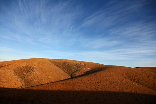 landscape photograph of desert in Fuerteventura Spain