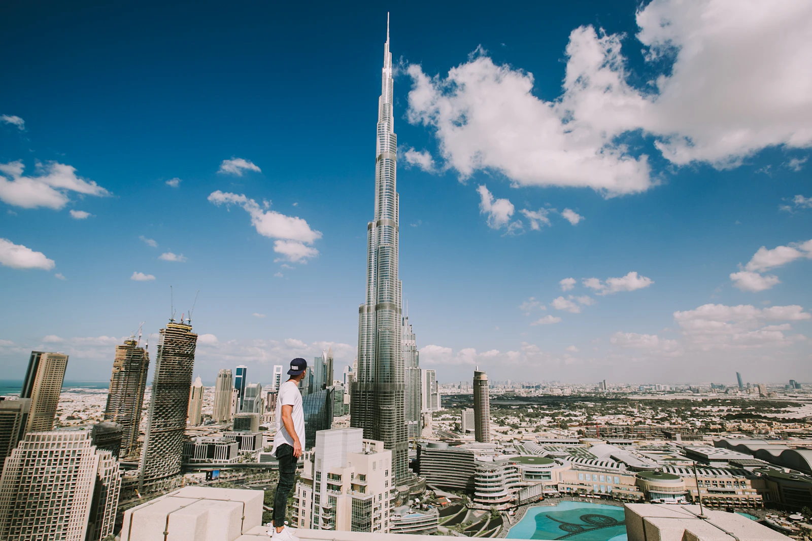Le Burj Khalifa dominant la skyline de Dubaï