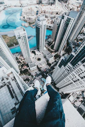 bird's-eye view of building