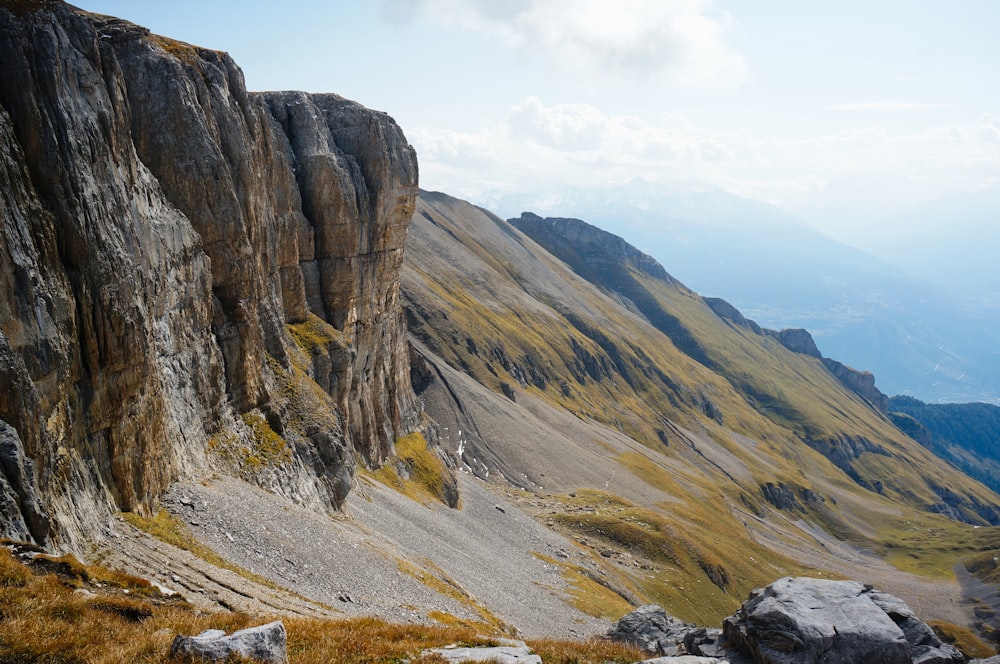 landscape photography of mountain