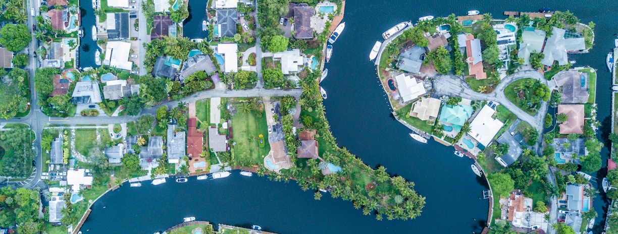 aerial view of island with body of water during daytime