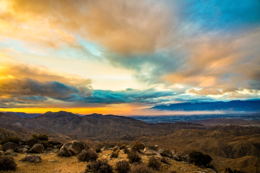 landscape photo of mountain