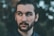 shallow focus of man