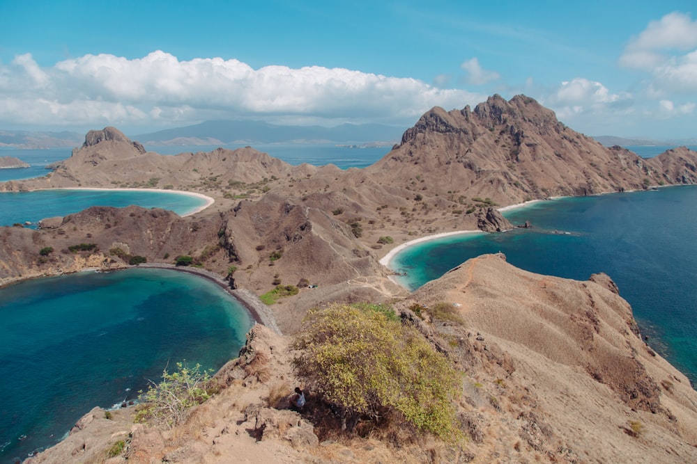 Vista aérea de la isla